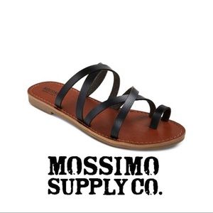 Mossimo Black Gladiator Sandals